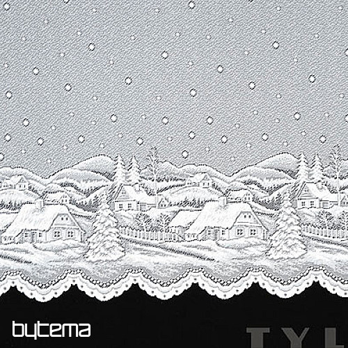 Cortina jacquard - PAISAJE DE INVIERNO A383101
