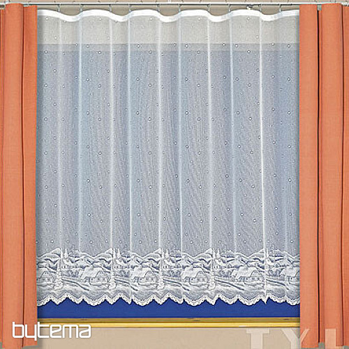 Cortina jacquard - PAISAJE DE INVIERNO A383101