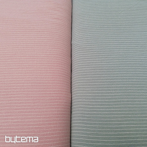 Tela decorativa Tisfin celadon/blanc - menta