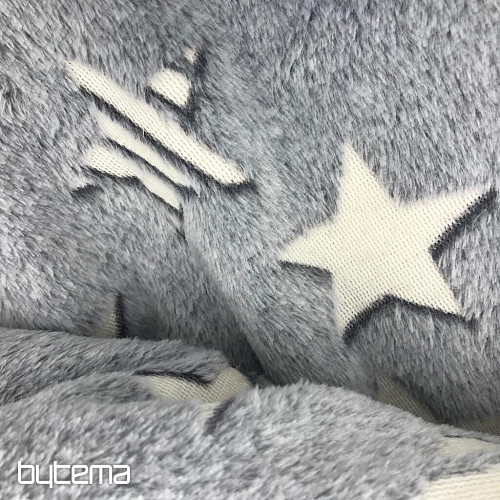 Manta infantil SHINY gris