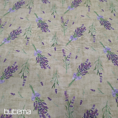 Tela decorativa LAVANDA CON LAZO