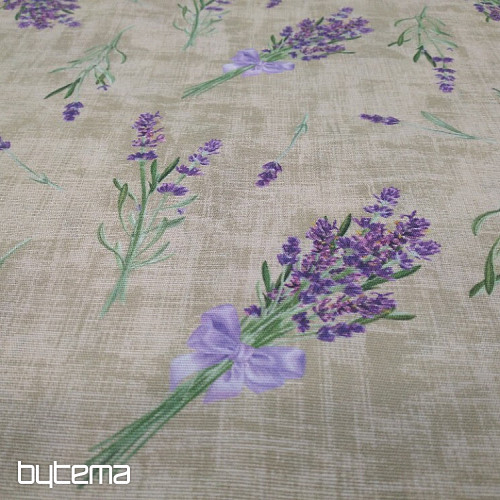 Tela decorativa LAVANDA CON LAZO