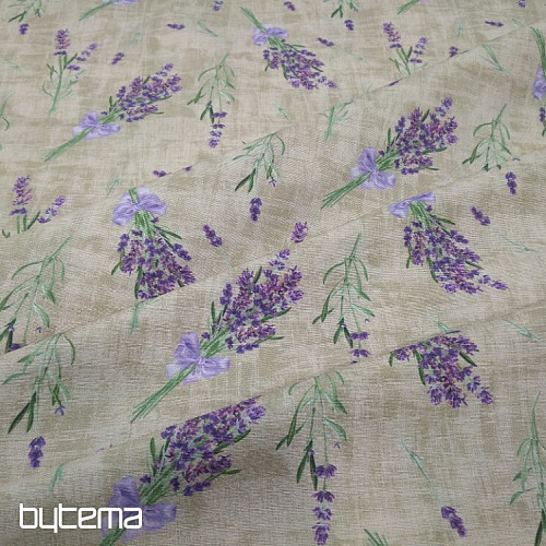 Tela decorativa LAVANDA CON LAZO