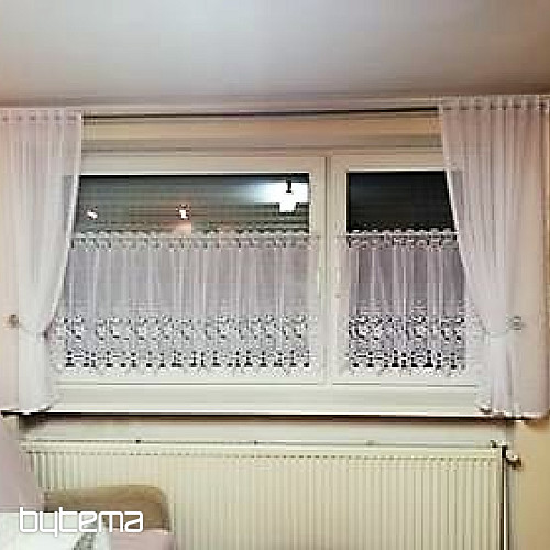 Cortina vidriera bordada 11573