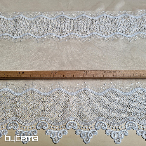 Cortina bordada de lujo GERSTER 11786/0001