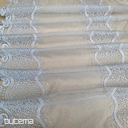Cortina bordada de lujo GERSTER 11786/0001