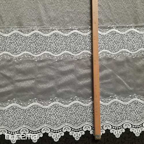 Cortina bordada de lujo GERSTER 11786/0001