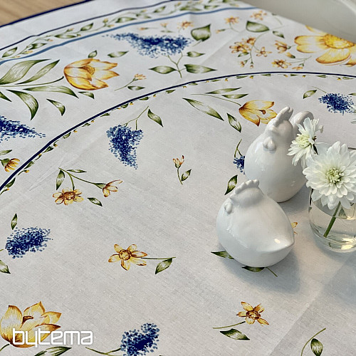 Mantel y círculo FLORES DE PRIMAVERA