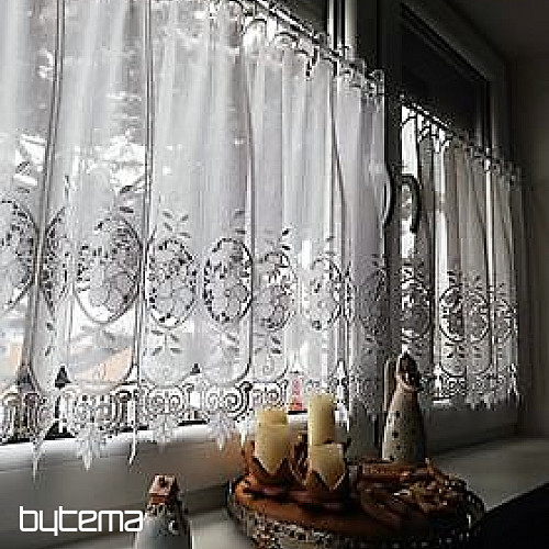 Cortina vidriera bordada 11573