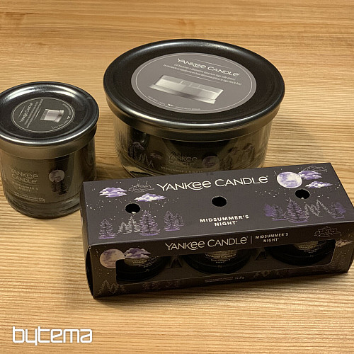 vela YANKEE CANDLE fragancia NOCHE DE VERANO SET 3 piezas