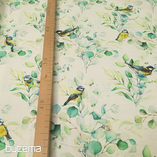 Tela decorativa PÁJARO EN UNA RAMA