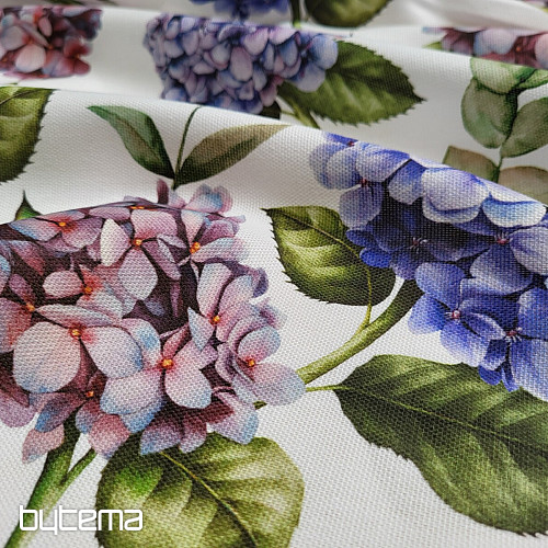 Tela decorativa HORTENSIA MORADA