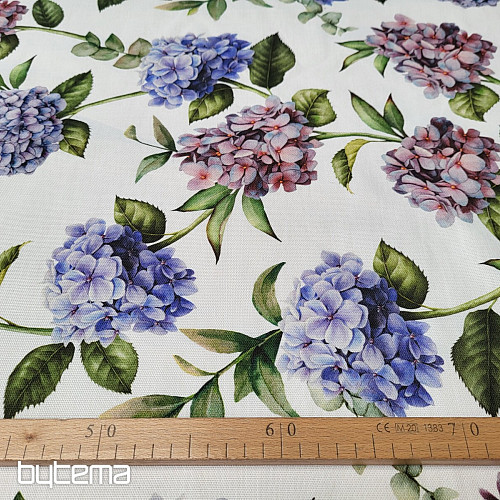 Tela decorativa HORTENSIA MORADA