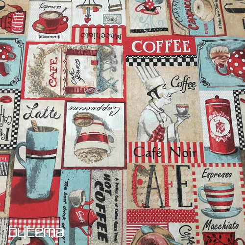 Tela decorativa HORA DEL CAFÉ