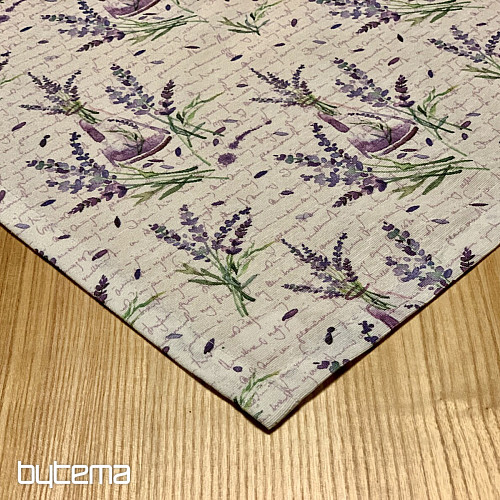 Mantel FRAGANCIA LAVANDA 120x120