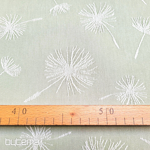 Tela decorativa FRESH verde menta 631