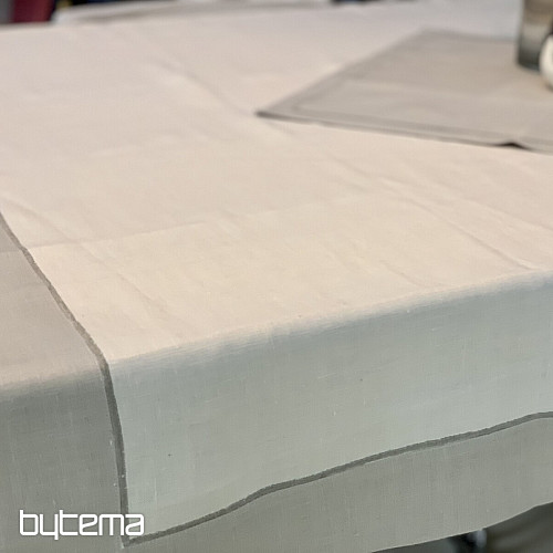 Mantel de lino - juego 130x150 + 50x50