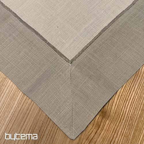 Mantel de lino - juego 130x150 + 50x50