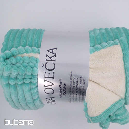 manta EXTRA suave oveja - pana MENTHOL 150x200