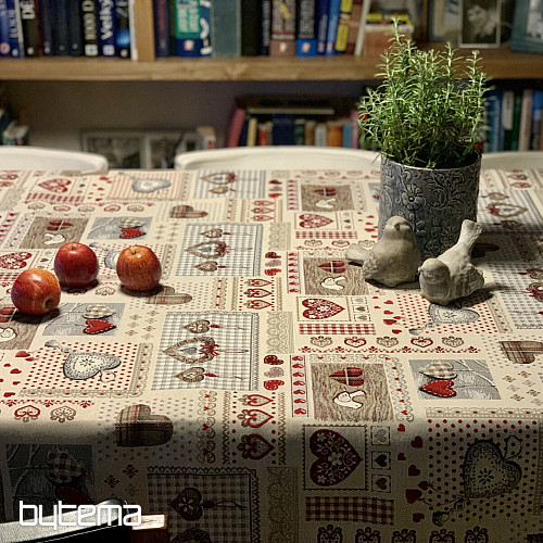 Mantel tapiz y pañuelo CORAZÓN DE LA NATURALEZA II