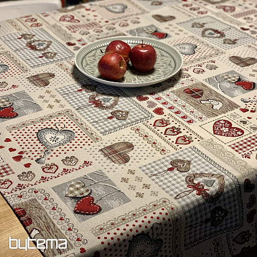 Mantel tapiz y pañuelo CORAZÓN DE LA NATURALEZA II