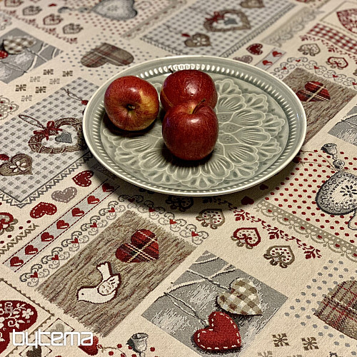 Mantel tapiz y pañuelo CORAZÓN DE LA NATURALEZA II