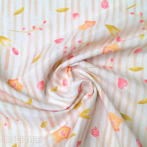 Tela decorativa PRIMAVERA BEIGE RAYA