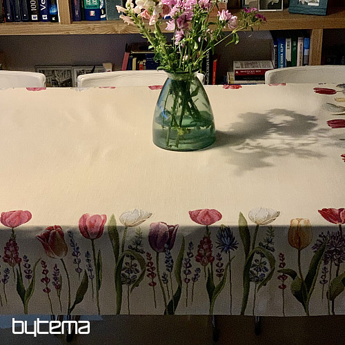 Mantel tapiz y pañuelo TULIP BORDURA