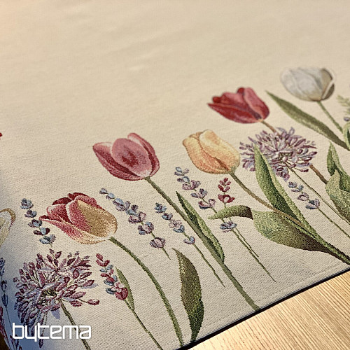 Mantel tapiz y pañuelo TULIP BORDURA