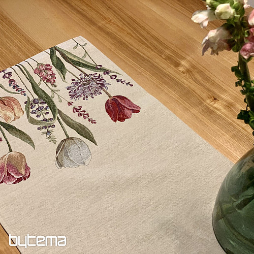 Mantel tapiz y pañuelo TULIP BORDURA