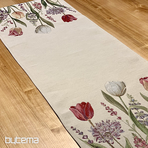 Mantel tapiz y pañuelo TULIP BORDURA