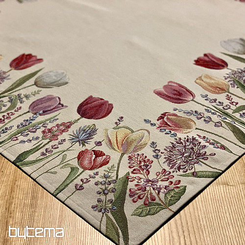 Mantel tapiz y pañuelo TULIP BORDURA