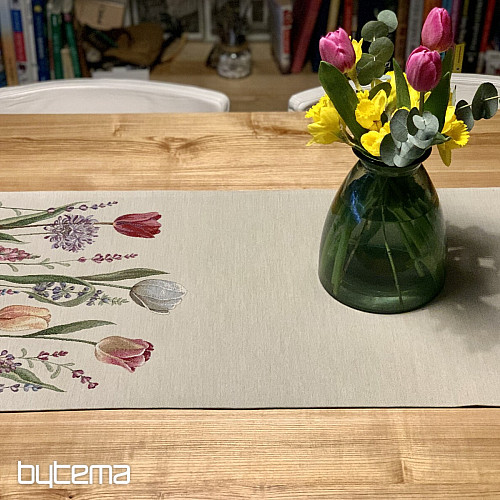 Mantel tapiz y pañuelo TULIP BORDURA