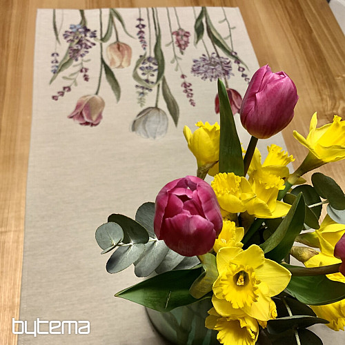 Mantel tapiz y pañuelo TULIP BORDURA