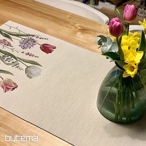 Mantel tapiz y pañuelo TULIP BORDURA