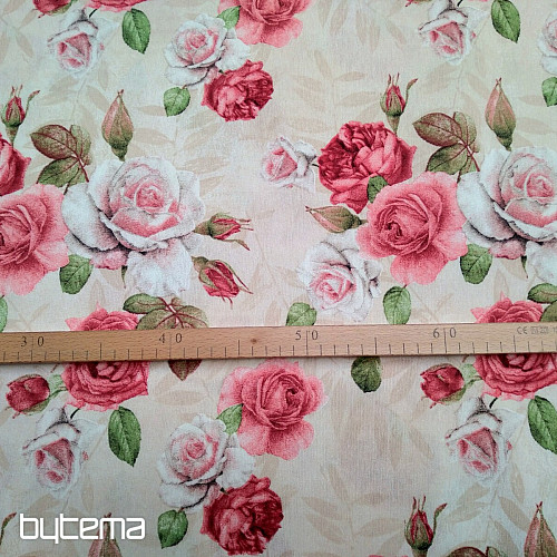 Tela decorativa BLOOMING ROSE JULIANA