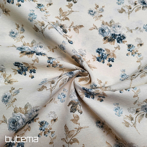 Tela decorativa ROSA AZUL ALISA