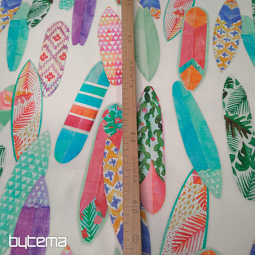 Tela decorativa SURF TURQUESA