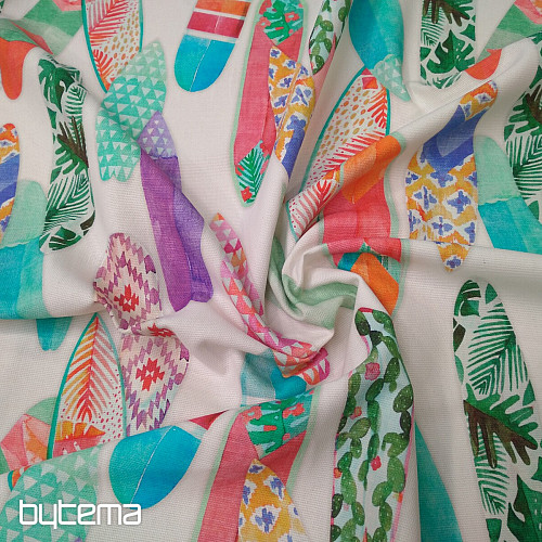 Tela decorativa SURF TURQUESA