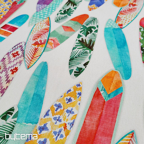 Tela decorativa SURF TURQUESA