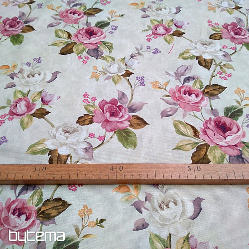 Tela decorativa CASTILLO ROSE