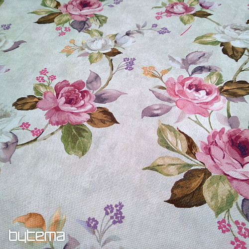Tela decorativa CASTILLO ROSE