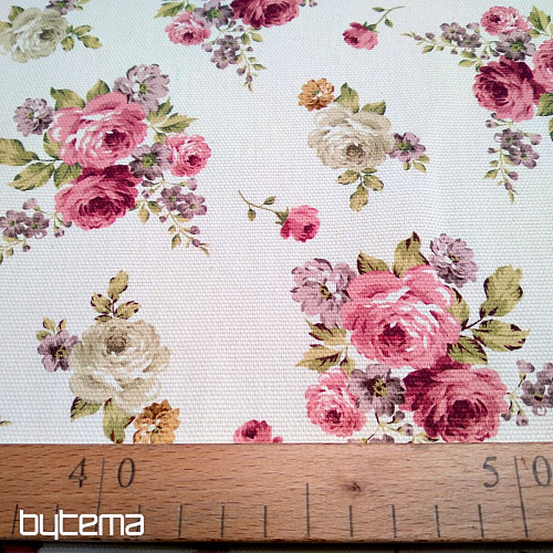 Tela decorativa WARWICK LARGE ROSE