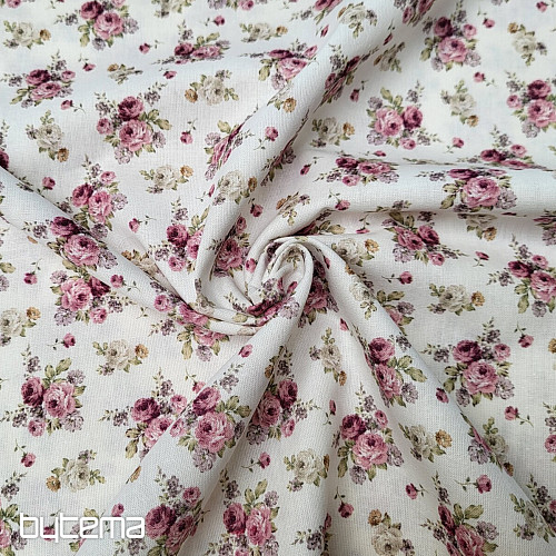 Tela de algodón WARWICK SMALL ROSE