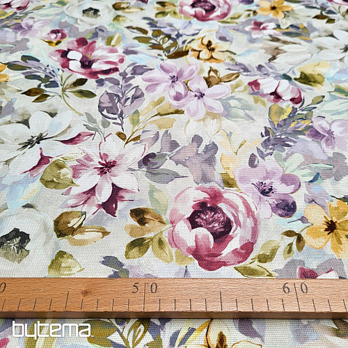 Tela decorativa PALETA DE FLORES
