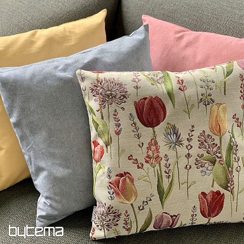 Funda de cojín tapiz TULIP PRIMAVERA