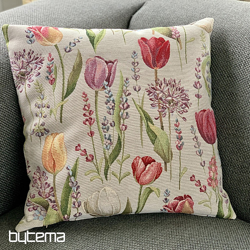 Funda de cojín tapiz TULIP PRIMAVERA