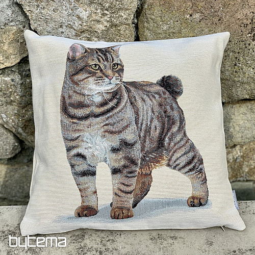 Funda de cojín tapiz GATITO