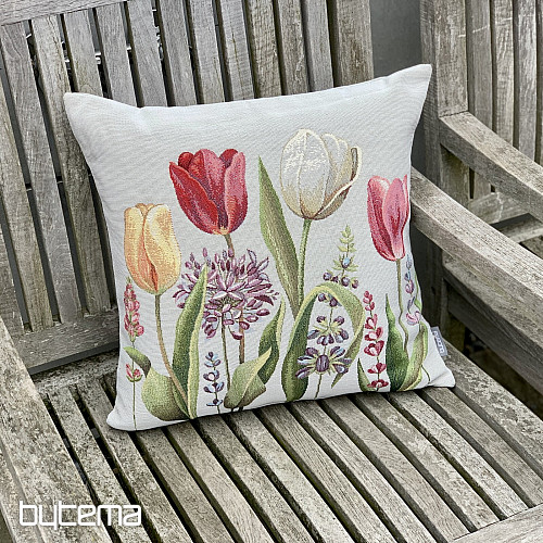 Funda de cojín tapiz TULIP PRIMAVERA III