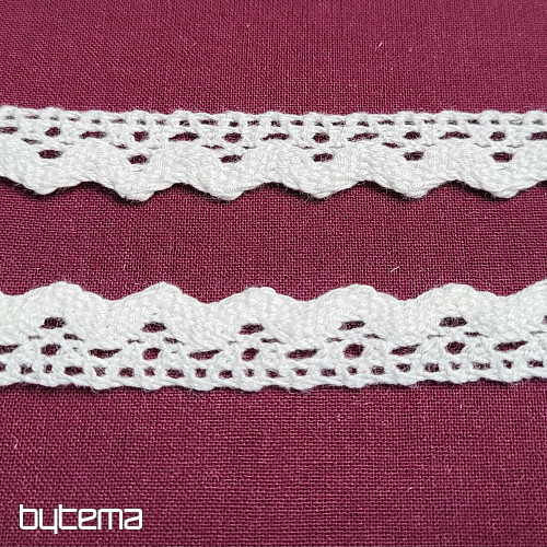 Puntilla algodon 5420 16mm BLANCO